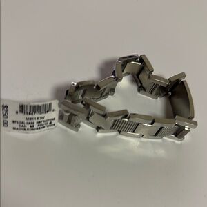 Silver Metal Watch Band